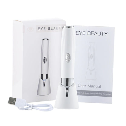 Eye Care Beauty Device Facial Massager 3 in 1 LED Photon Light Wand for Relax Eye Dark Circles Eye Bags Puffiness Skincare Tool