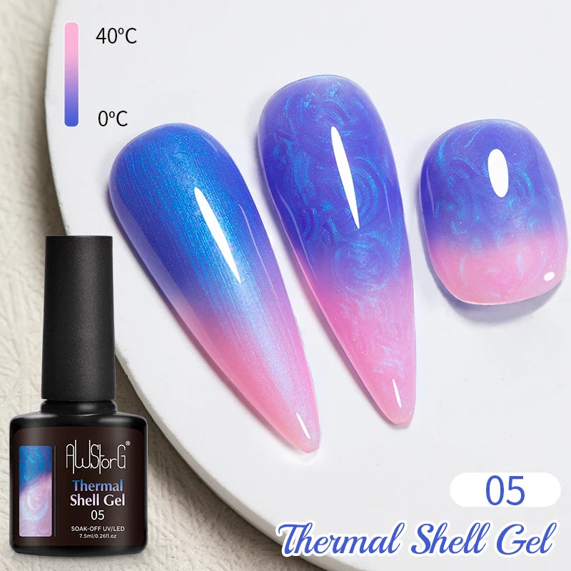 AWStorG 7.5ml Starlit Cat Magnetic Gel Nail Polish Must need Black Gel-Polaris Light Soak Off UV Gel Varnis Semi Permanent DIY