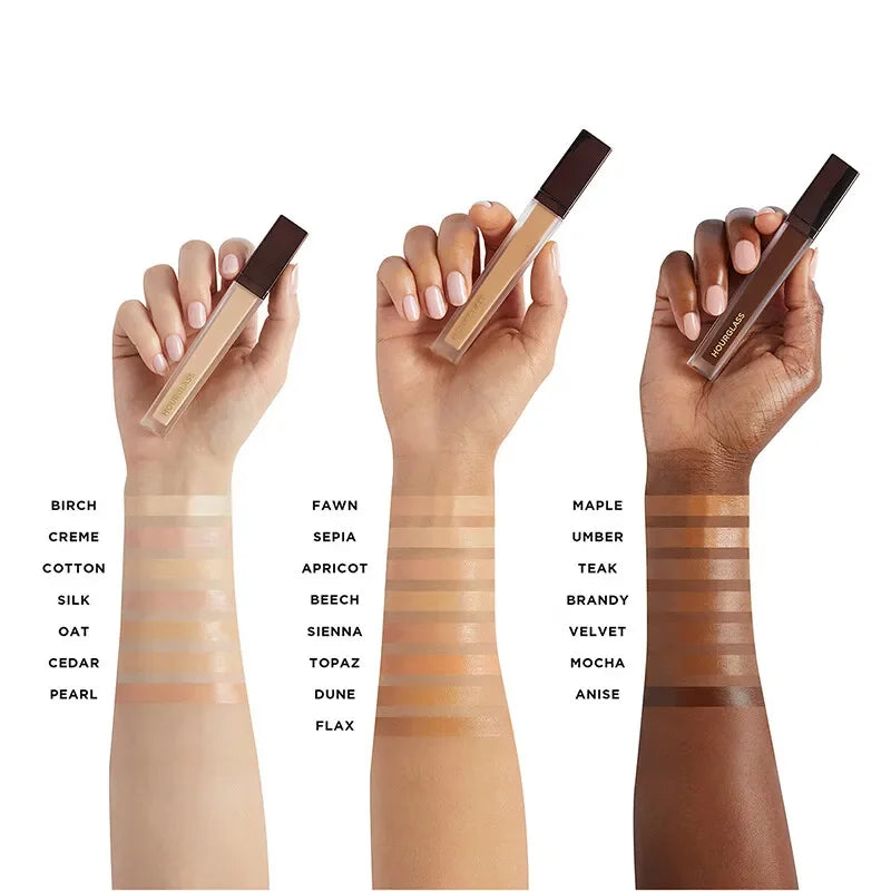 Hourglass Liquid Concealer Stick Nourishing Waterproof Brightening Foundation Cream Lasting Cover Acne Spot Dark Circles Makeup
