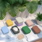 Portable Silicone Travel Soap Case Leak Proof with Drainage Lid Layer Compact Bar Soap Holder Durable for Camping Gym Toiletries