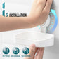 TAILI Soap Dish Bar Holder Suction Cup, Soap Sponge Holder for Shower, Bathroom, Tub and Kitchen Sink, Drill-Free, Removable