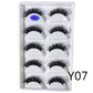 NEW 5 Pairs 3D Y08 Natural Mink False Eyelashes Fluffy Style Makeup Eyelash Fake Eye Lashes Faux Cilios Make Up Beauty Tools