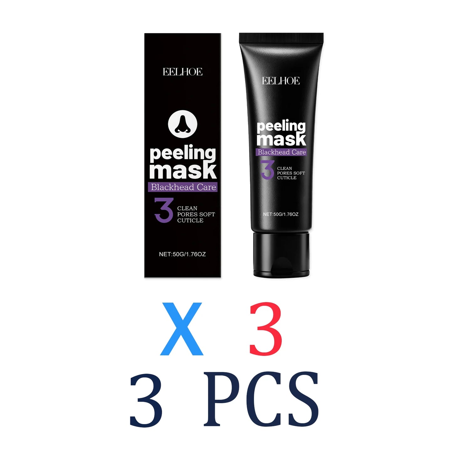 Charcoal Peel Off Mask Deep Cleansing Pore Refiner for Women/Men Festive Glamour & Self Care Essential 50g Holiday Special