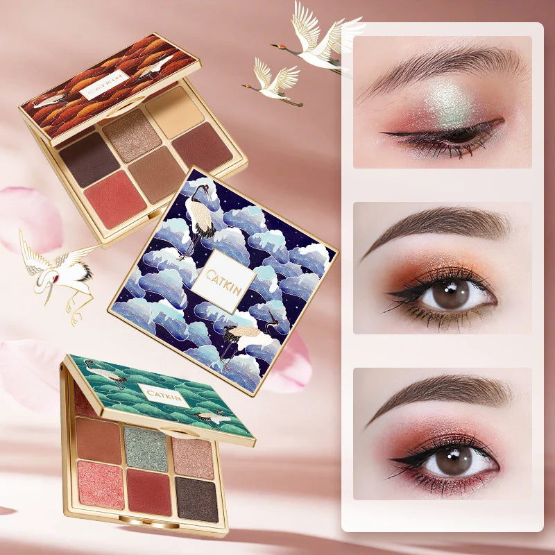 CATKIN Eternal Love Seasonal 9 Colors Eyeshadow Glitter Shimmer Matte Metallic Natural Special Chinese Modern - Hot Sales