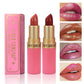 Pearlescent Pink Glitter Velvet Lipstick Metallic Waterproof Long Lasting Matte Shimmer Diamond Lipstick Women Makeup Cosmetic