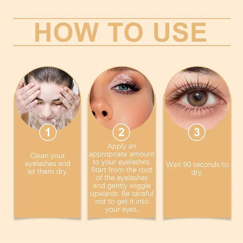 Natural Eyelash Growth Serum 7 Days Eyelash Enhancer Longer Liquid Fuller Thicker Curling Lash Treatment Eye Care Product Makeup
