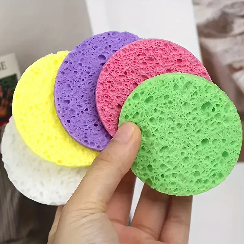 50/20/10PCS Compressed Facial Sponge Cosmetic Hydrotherapy Sponge Suitable for Daily Cleansing Makeup Removal and Exfoliation