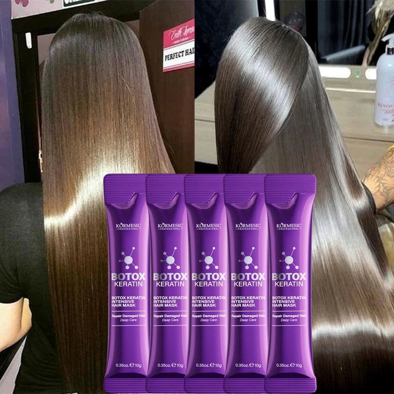 Magical Keratin Hair Mask 5 Seconds Repair Damaged Frizzy Hair Soft Smooth Shiny Nutrition Deep Moisturize Nourishing Hair Care