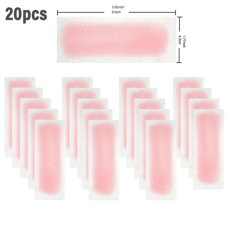 5/10/15/20stick Professional Hair Removal Wax Strips for Summer Depilation Double Sided Cold Wax Paper for Leg Body Face Useful