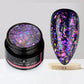 Aurora Glitter Gel Nail Polish 3D Non-Sticky Builder Gel Formula Long-Lasting Shine Soak Off UV/LED Cured Perfect for Manicures