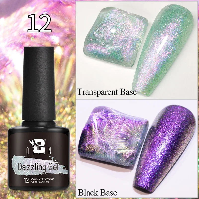 AWStorG 7.5ml Starlit Cat Magnetic Gel Nail Polish Must need Black Gel-Polaris Light Soak Off UV Gel Varnis Semi Permanent DIY
