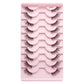 3/10 pairs Natural Lashes Mink Fluffy False Eyelashes Make up Tools Wispy Half Eyelashes 3D Cat Eye Eyelash Extensions Faux Cils