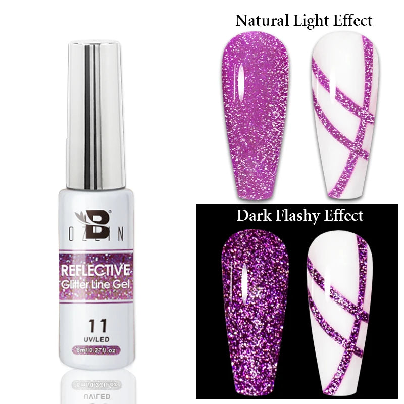 AWStorG 7.5ml Starlit Cat Magnetic Gel Nail Polish Must need Black Gel-Polaris Light Soak Off UV Gel Varnis Semi Permanent DIY