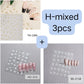 1piece 5D glass fragment nail sticker high quality stained glass window grille design glitter art decoration design nail sticker