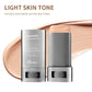 Cream foundation stick, flawless satin powder foundation, long-lasting waterproof full coverage foundation, suitable for conceal