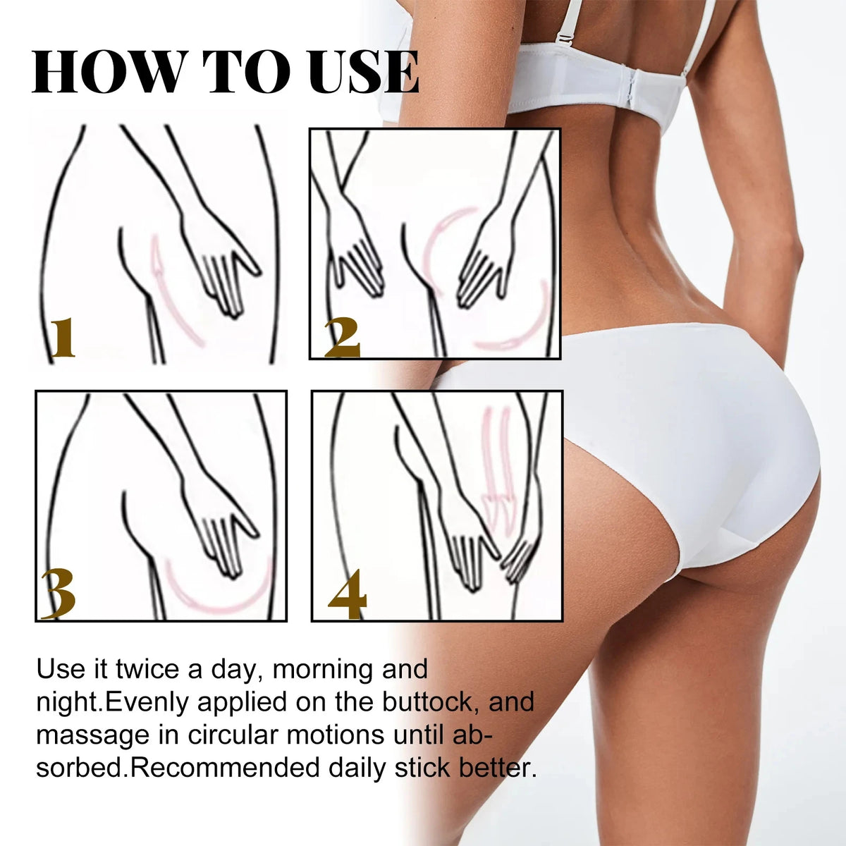 Big Ass Butt Enhancer Essential Oil Effective Hip Buttock Enlargement Body Massage Product Hip Lift Up Butt Beauty Oil Body Care