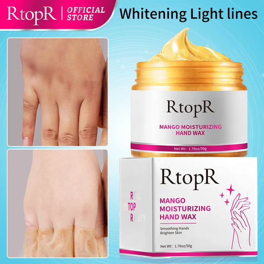 Mango Moisturizing Hand Wax Repair Exfoliating Calluses Acid Anti-Aging Hand Cream Care Scrub Hand Mask Paraffin Hand Therapy