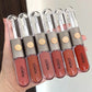 Hot Kiko Double Headed Lipstick Transparent Mirror Lip Gloss Non Fading Oil Sexy Rich Lip Gloss Milk Tea Bean Paste Naked Makeup