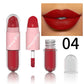 Lipstick Lip Gloss 2-in-1 Matte Lip Color Velvet Lip Glaze Waterproof Long Lasting Non-marking Natural Lip Tint Blam Cosmetic
