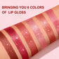 Pearlescent Pink Glitter Velvet Lipstick Metallic Waterproof Long Lasting Matte Shimmer Diamond Lipstick Women Makeup Cosmetic