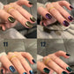 Mianel 12ml 1-21pcs Green Cat Magnetic Gel Nail Polish Spider Lily Varnish Soak Of UV Light Nails Nail Salon Christmas Nails