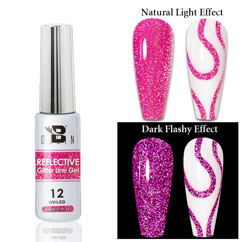 AWStorG 15ml 8 In 1 Reinforcement Gel Nail Gel Multifunctional Clear Gel Nail Polish Nail Strengthener Gel Nail Extension Hard