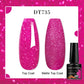 MEET ACROSS 160 Colors 7.3ml Gel Nail Polish Vernis Glitter Sparkly Semi Permanent Soak Off LED UV Gel Varnish Nail Art Manicure