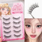 5 Pair False Eyelashes Korean Style U Shape Lashes Natural Soft Full Strip Eyelash Extension DIY Wispy Lash Cosmetic Supplies