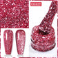 BORN PRETTY 10ml Sparkling Glitter Reflective Gel Nail Polish Sparkly Holo Shiny Pink Silver Black Gel Nail Art Salon Varnish