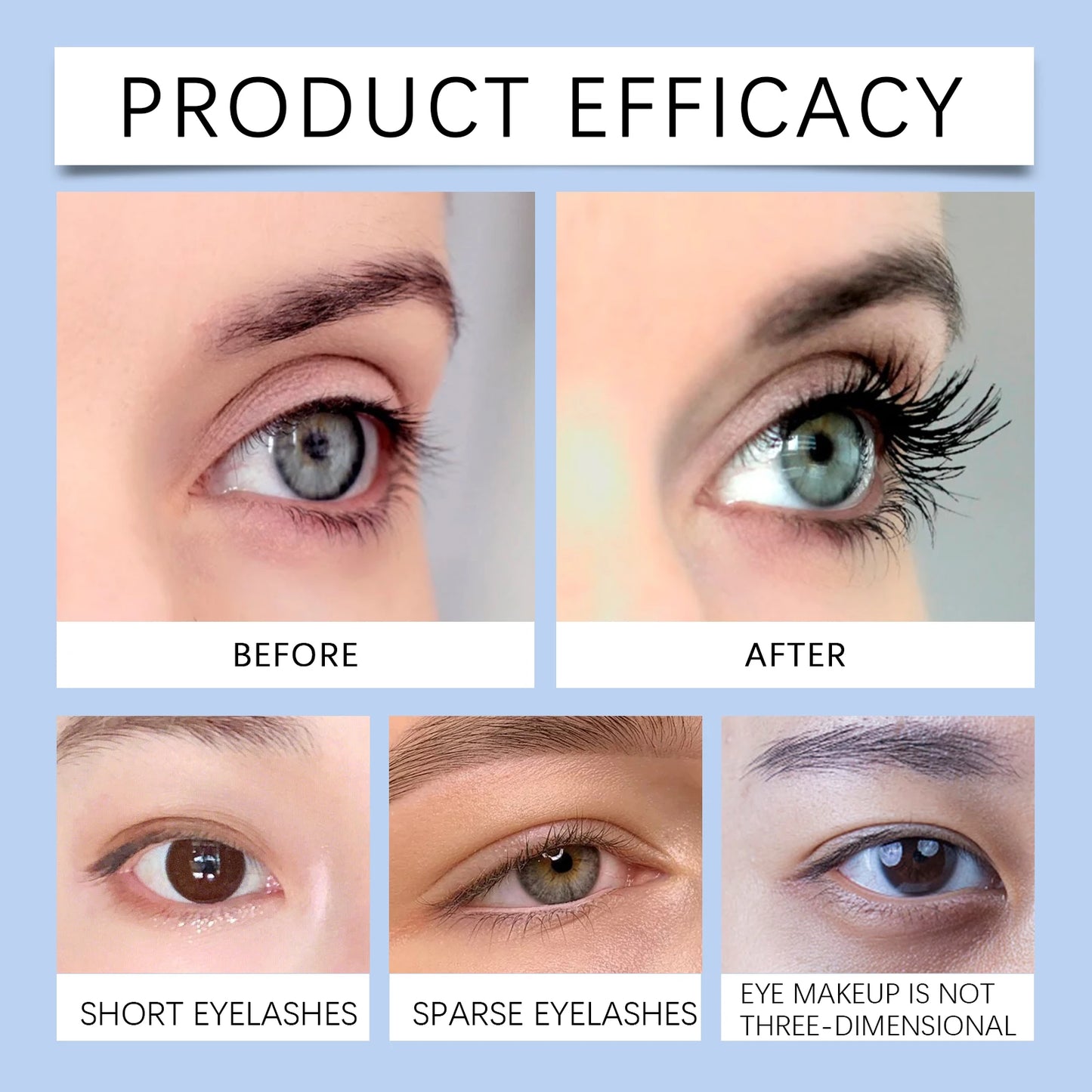 Jaysuing Eyelash Growth Serum Lengthening Lash Powerful Makeup Thicker Lashes Natural Curling Lash Lifting Care Products Beauty