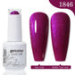 Arte Clavo 15ml Rose Red Pink Color Gel Nail Polish Autumn Winter Hot Sale Long Lasting Soak Off For Manicure Nail Art Gel