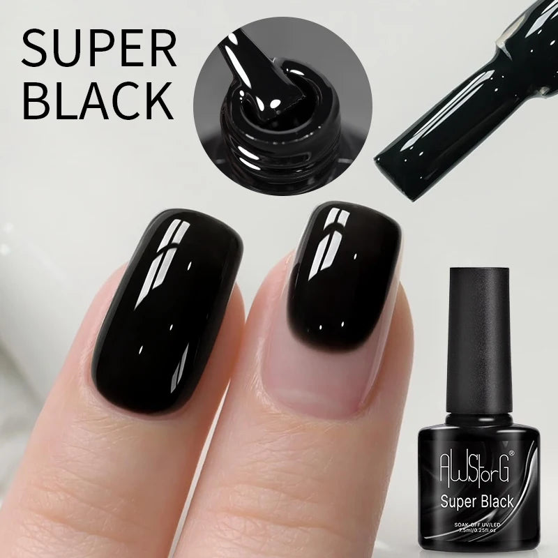 AWStorG 7.5ml Starlit Cat Magnetic Gel Nail Polish Must need Black Gel-Polaris Light Soak Off UV Gel Varnis Semi Permanent DIY