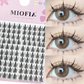 1/box 120 Bundles Mink False Eyelashe Natural Russian 3D laes Individual Eyelash extension cluster makeup tool wholesale lashes