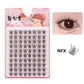 DINGSEN 10 rows Individual Eyelashes Wholesale 10-12mm Cluster Lashes Natural Anime False Kake Eyelashes Extension Makeup