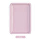 1PC Square Stainless Steel Cosmetic Storage Tray Nail Art Manicure Plate Tweezers Clippers Pens Container False Nails Dish Tools