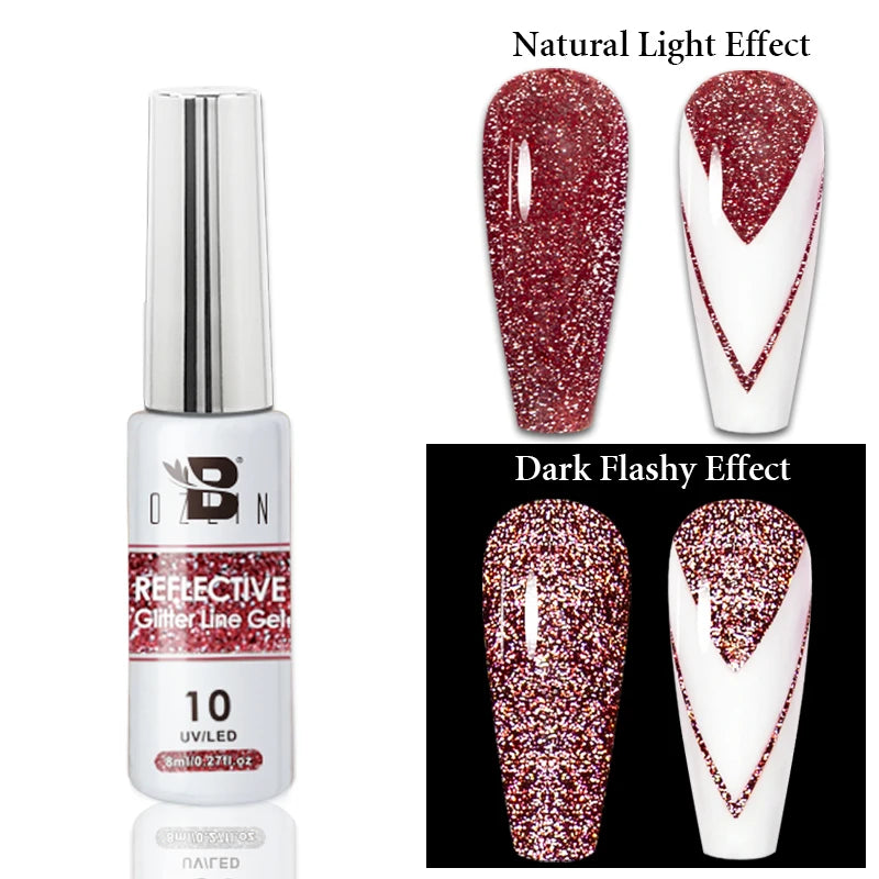 7.5ML Pink Blue Nail Gel Cat eye Semi Permanent Nail Art Soaking UV LED Nail Salon DIY Nail Salon Gel For Autumn And Winter