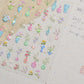 Colorful Water Bubble 5D Nail Art Stickers Goldfish Koi carp Dreamy Polarized Dreamlike Self Adhesive Delicate Manicure Decals