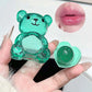 Cappuvini Soft and Cute Bear Lip Balm Moisturizing and Hydrating, Reduces Lip Lines, Non-Greasy, Limited Edition for Christmas and Halloween, Autumn and Winter Lip Care.