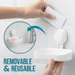 TAILI Soap Dish Bar Holder Suction Cup, Soap Sponge Holder for Shower, Bathroom, Tub and Kitchen Sink, Drill-Free, Removable