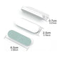 50/100 Pcs/Lot Nail Buffer Polishing Strip Green/White Sanding 600/3000 Sponge Manicure Tools  Washable Buffing Blocks for Nails