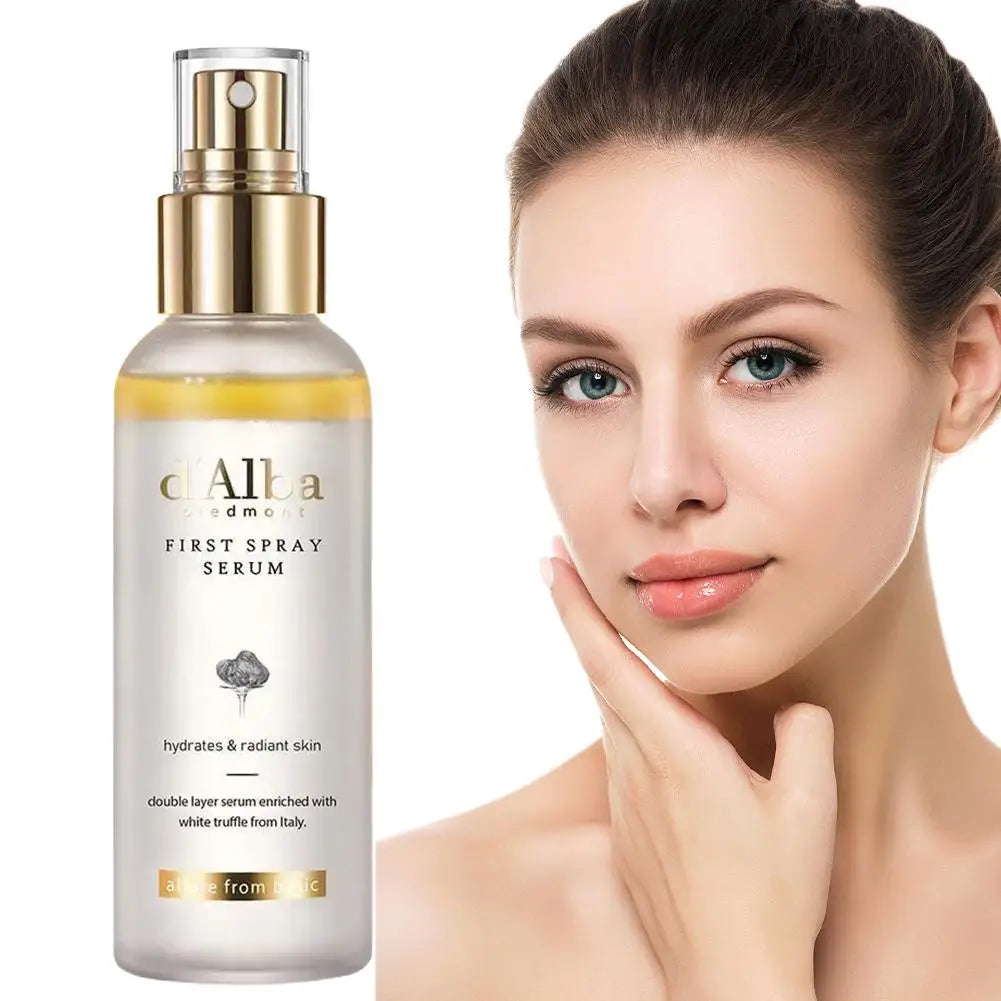 100ml White Truffle Spray Essence 50ml Sunscreen Set Full-Body UV Protection SPF Moisturizing Brightening Skincare Duo