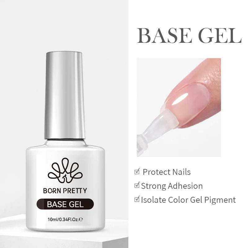 BORN PRETTY 15ml Clear Non Stick Hand Extension Gel 3D Shaping Sculpting Carving Nail Art Solid Hard Gel for Fake Nail