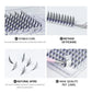 ANNAFRIS Comic Spire Eyelash Extension Premade Fans Natural Cashmere Manga False Eyelash Natural Soft Feather Shape Pteris Lash