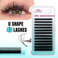FADVAN U Shape 3D/4D/5D/YY Eyelashes Extension Light Soft Waterproof Fake Lashes Premade Volume Natural Wispy False Lash