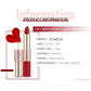 O.TWO.O 2 IN 1 Matte Lipstick&Liquid Lipstick 12 Colors Makeup Lip Glaze Waterproof Batom Lip Cosmetics Silky Texture