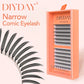 DIYDAY Narrow Anime Spire Lashes Premade Fans for Eyelash Extension Comic Spike False Mink Lashes Daily Natural Makeup Tool