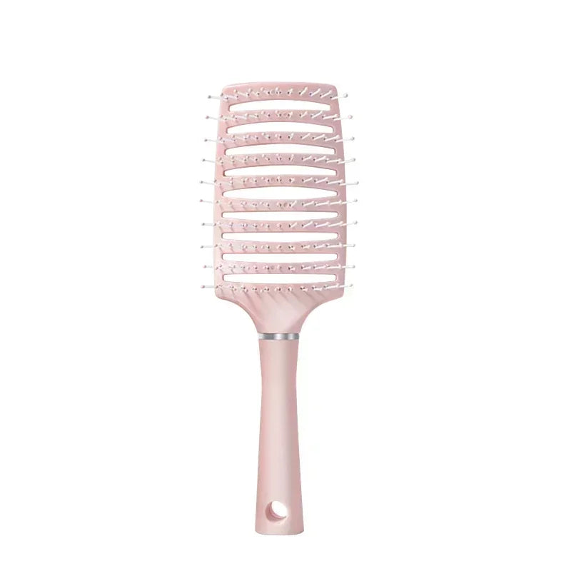 Anti-Hair Loss Air Cushion Massage Hair Brush - Fluffy Hair Styling Tool For All Hair Types Long Thick Thin Curly Natural