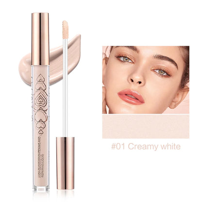 Highlighter Stick, Face Contour, Liquid Shadow, Glitter, Brightening, Concealer, Three-Dimensional Highlighter, Silkworm Pencil