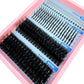 15Rows Lash Clusters Spikes Eyelash Extensions Spiky Lashes Extension Thick Individual Cluster Lashes with Spikes&Bottom Lashes