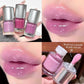 Shining Crystal Clear Lip Gloss Moisturizing Mirror Lip Glaze Long-Lasting Non-stick Cup Transparent Purple Water Light Lip Oil